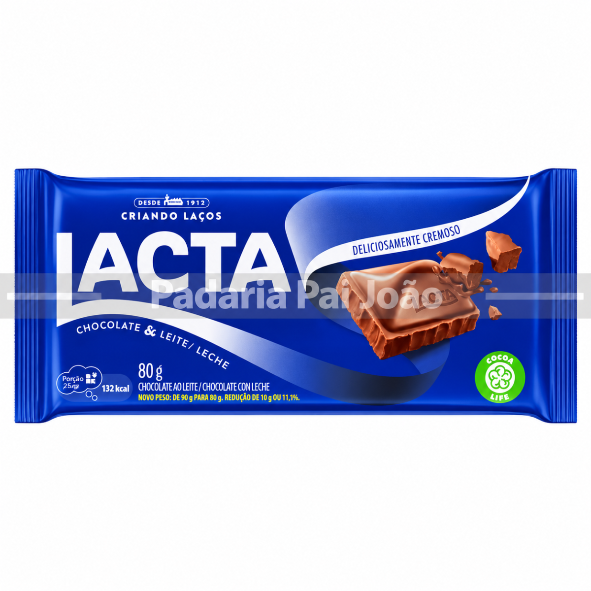 Lacta ao Leite 80g