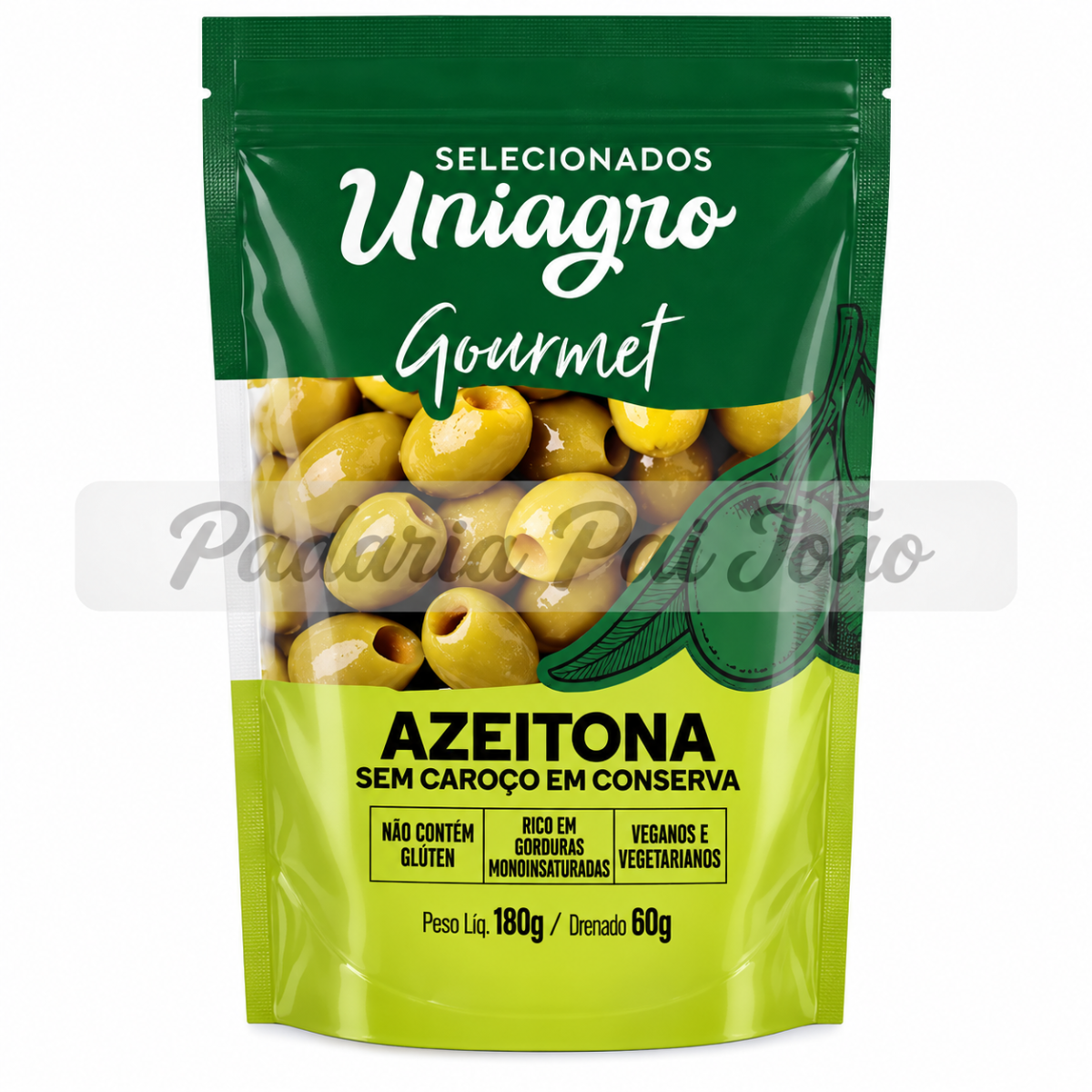 Azeitona Gourmet Sem Caroço em Conserva 80g