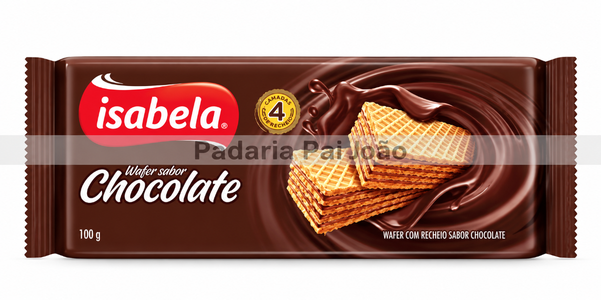 Wafer Isabela Chocolate 100g