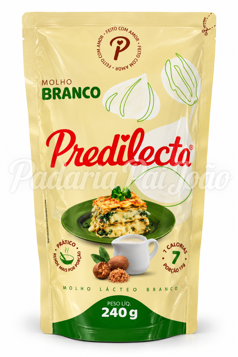 Molho Branco Predilecta 240g