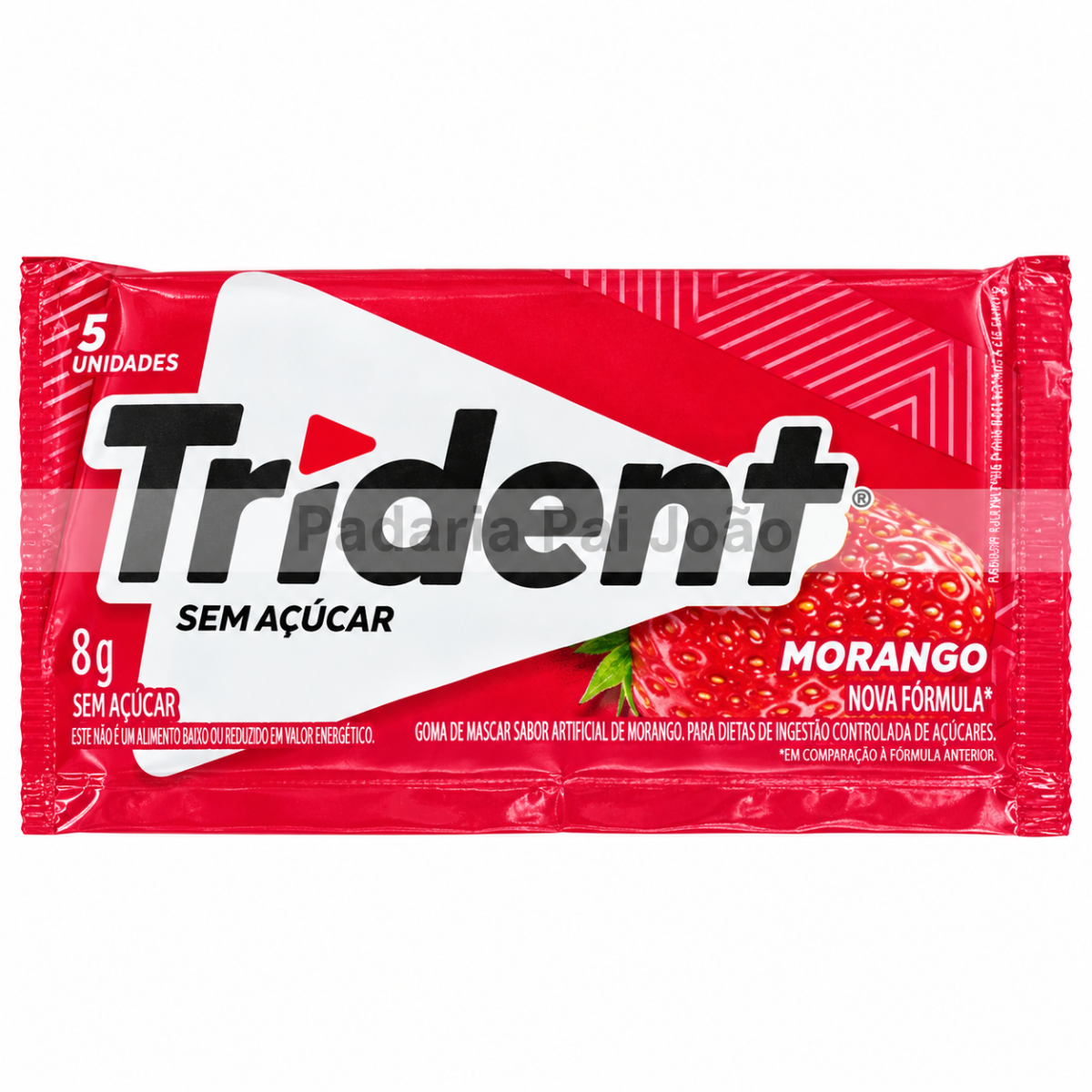 Trident morango 8g
