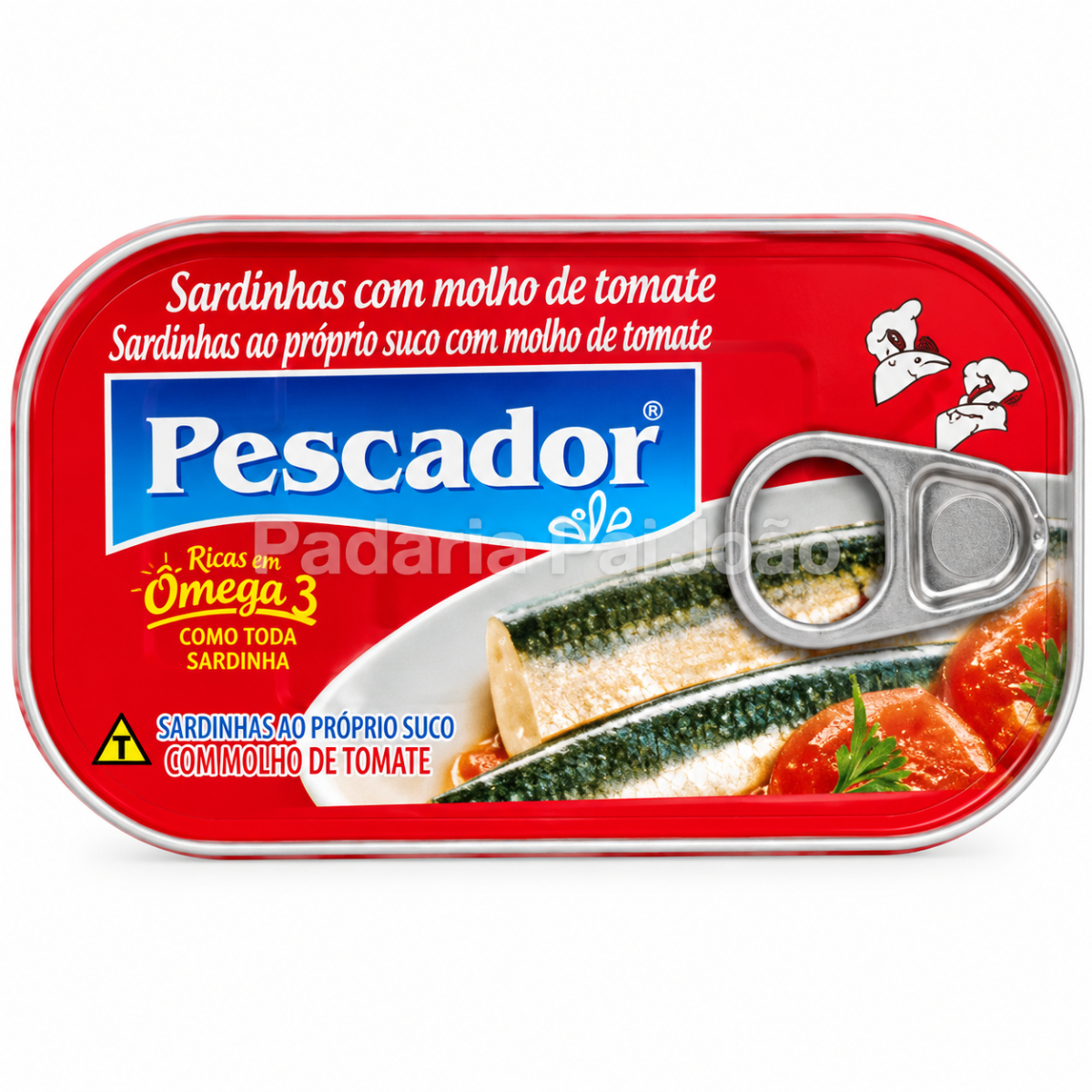 Sardinhas Pescador com Molho de Tomate 125g