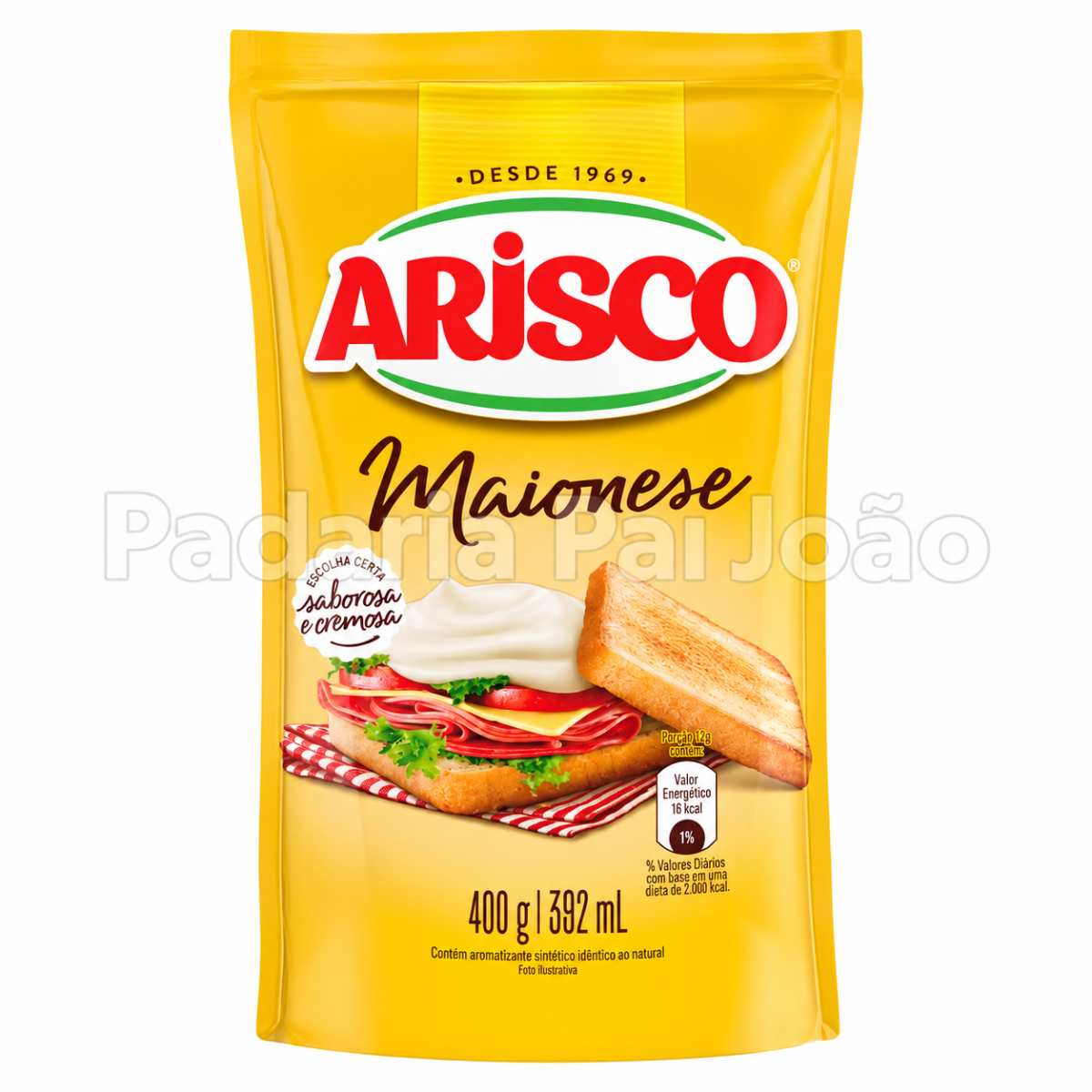 Maionese Arisco 400g