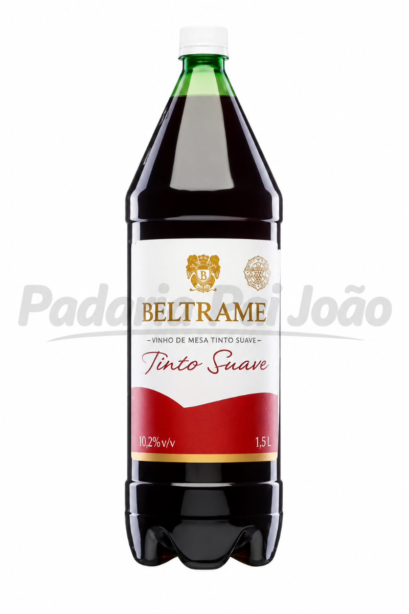 Vinho Beltrame Tinto Suave 1,5 lt