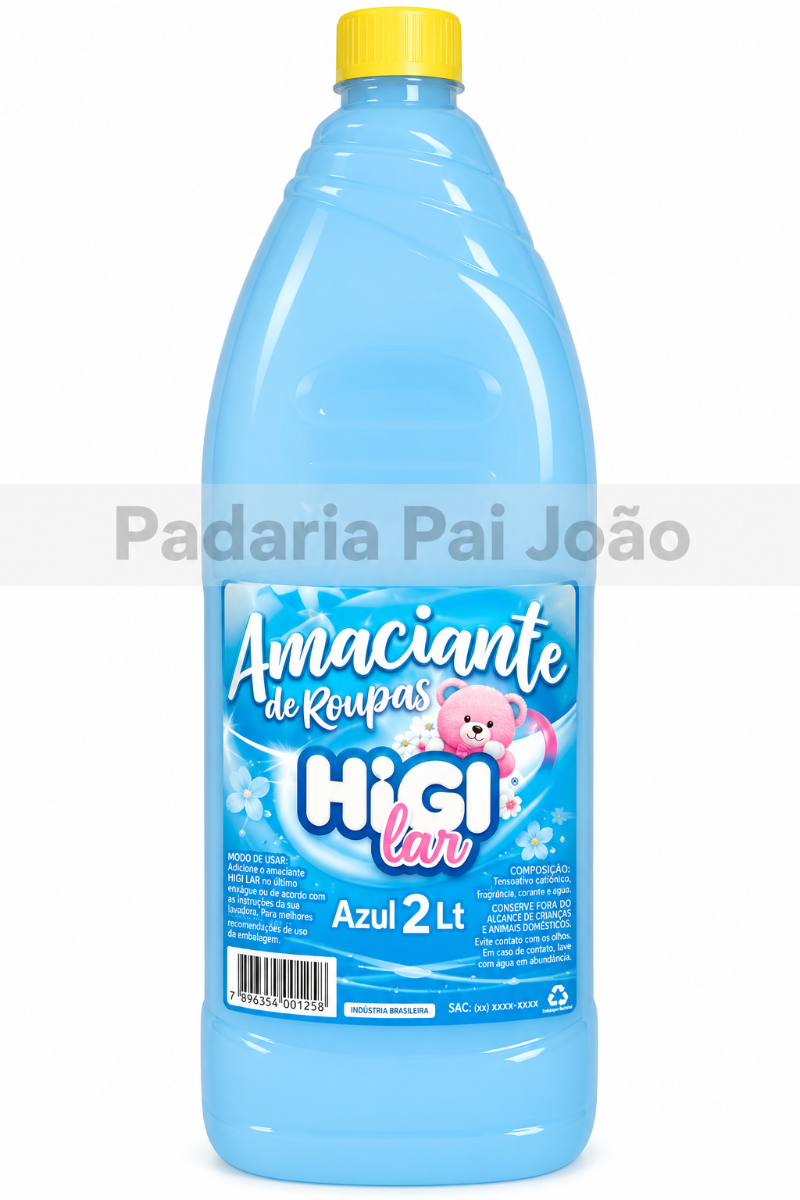 Amaciante de Roupas Higilar 2 lt