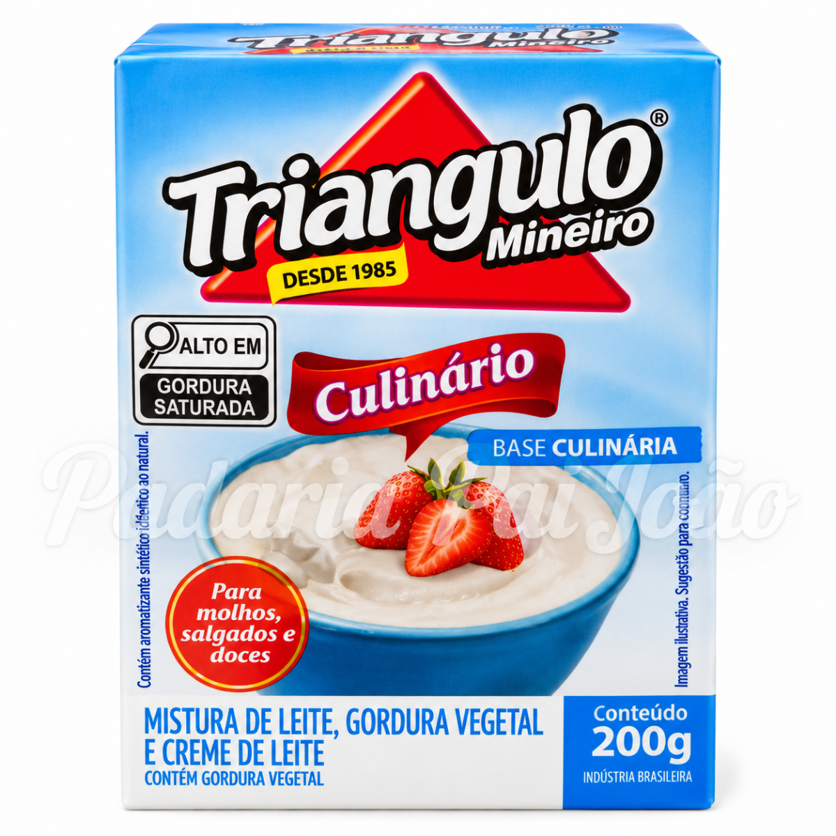 Creme de Leite Triangulo Mineiro 200g