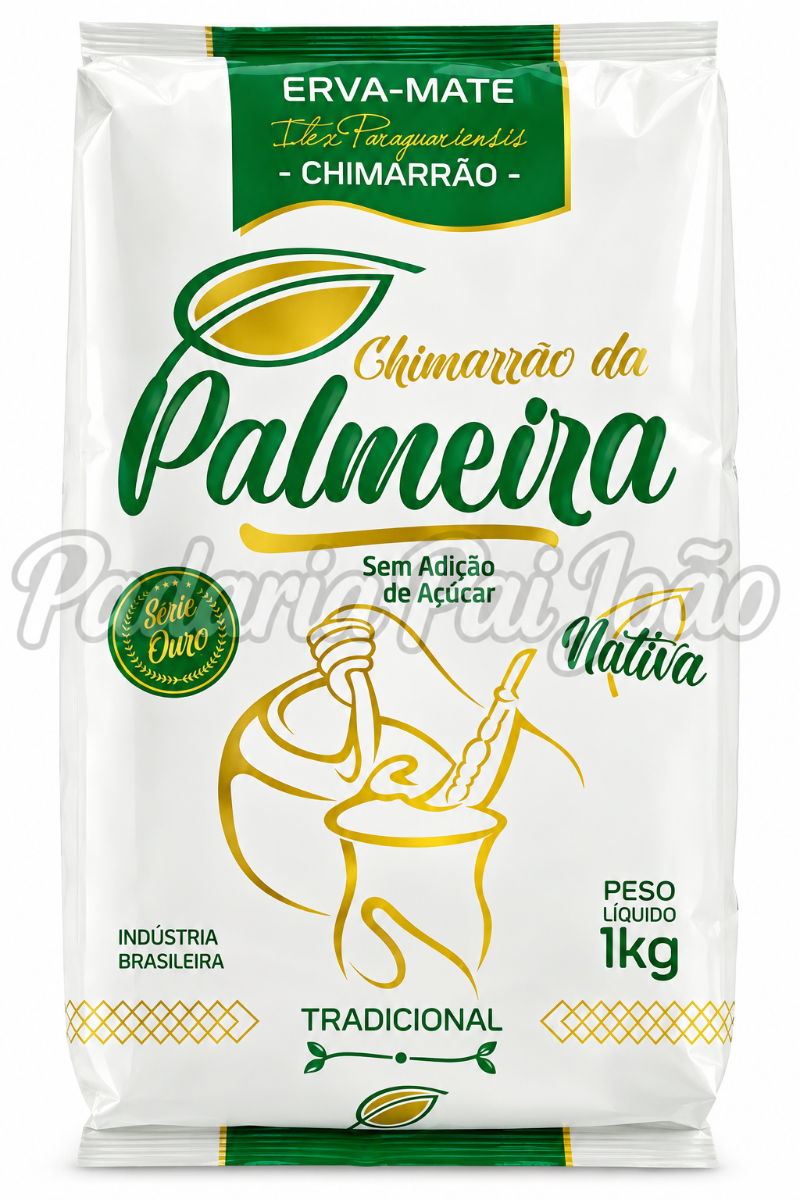 Erva Mate da Palmeira sem Açucar 1 kg
