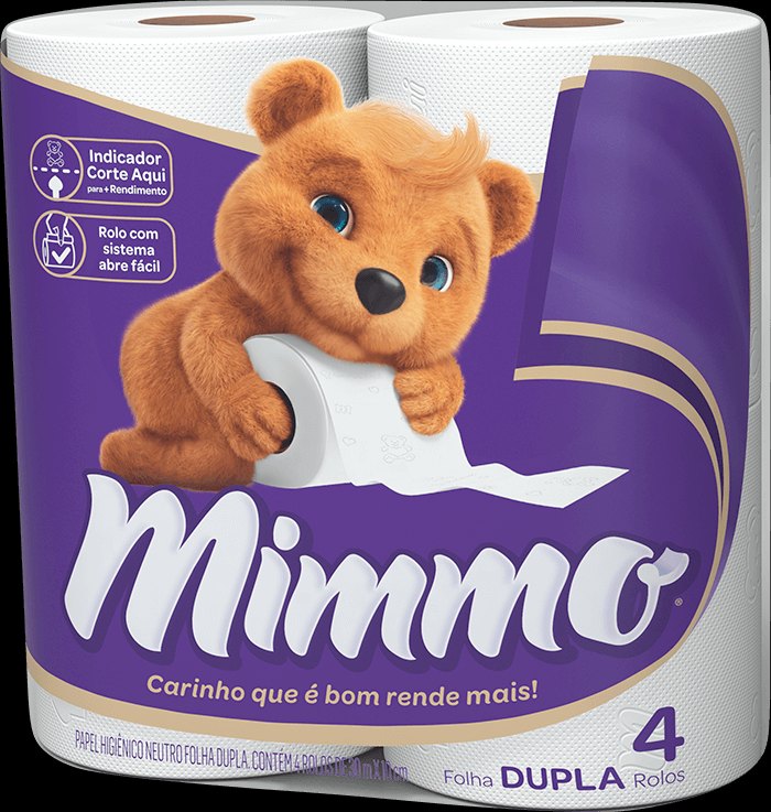 Papel Higienico Mimo 4 Rolos