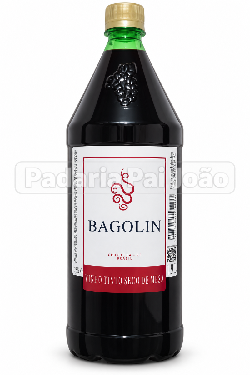 Vinho Bagolin Tinto Seco 1,5 lt