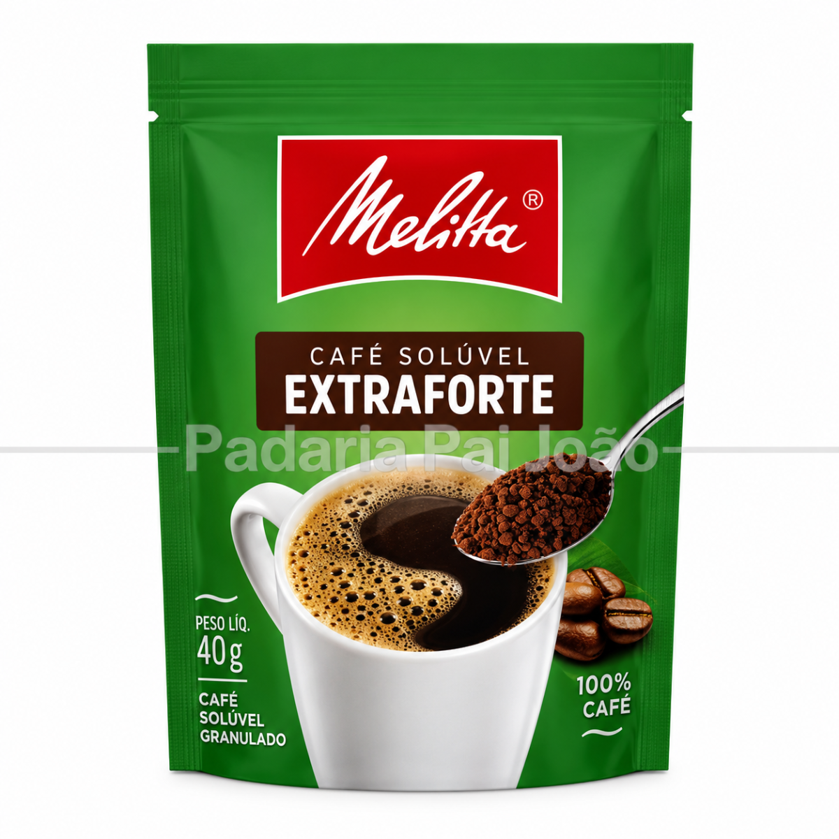 Cafe Soluvel Extraforte Melitta 40g