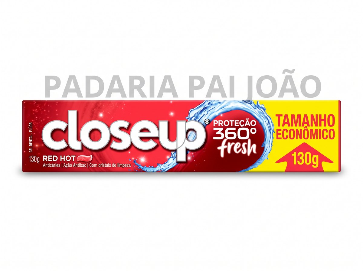 Creme Dental Closeup Red Hot 130g