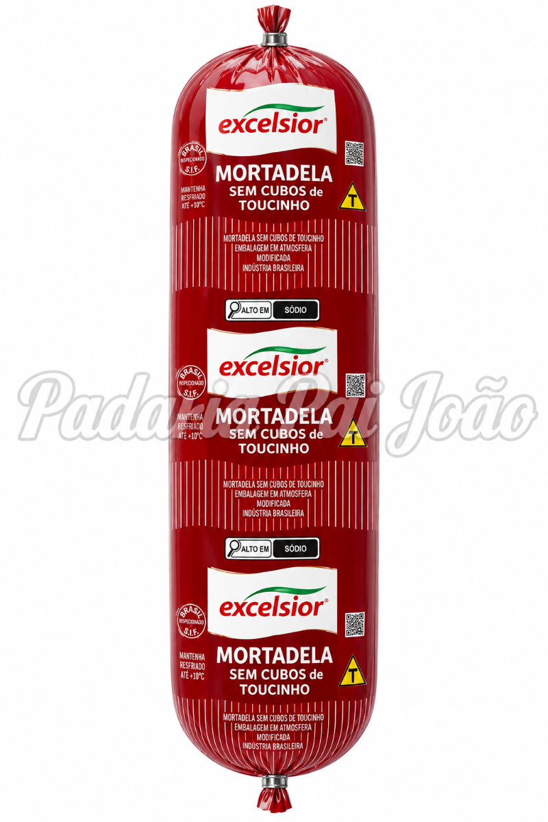 Mortadela em Cubo Sem Toucinho Excelsior