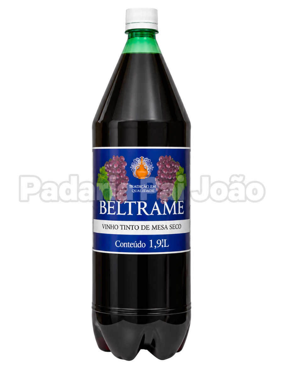 Vinho Beltrame Tinto Seco 1,9 lt