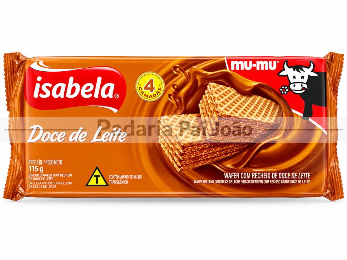 Wafer Isabela Doce de Leite 100g