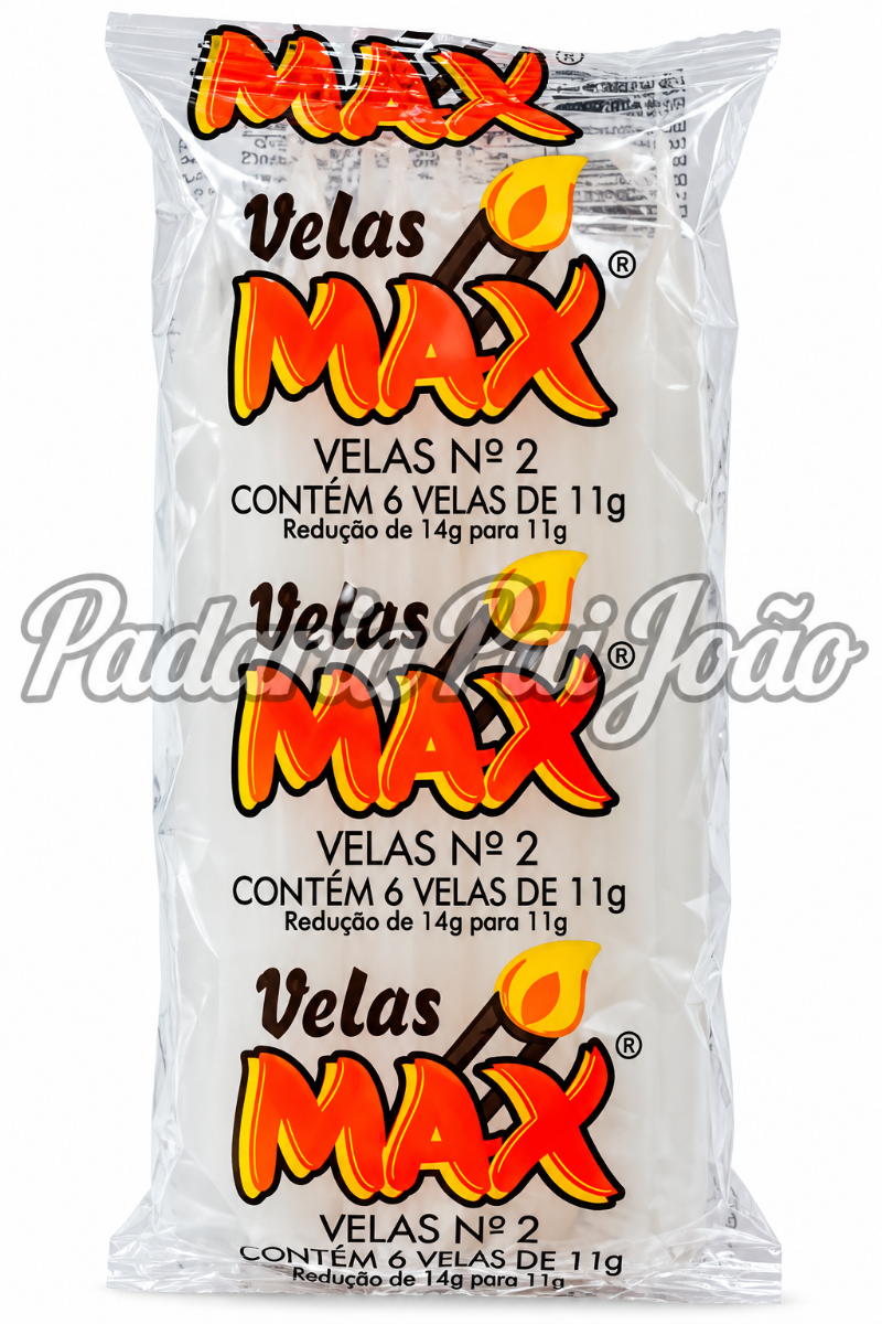 Velas Max Branca N 02 11g