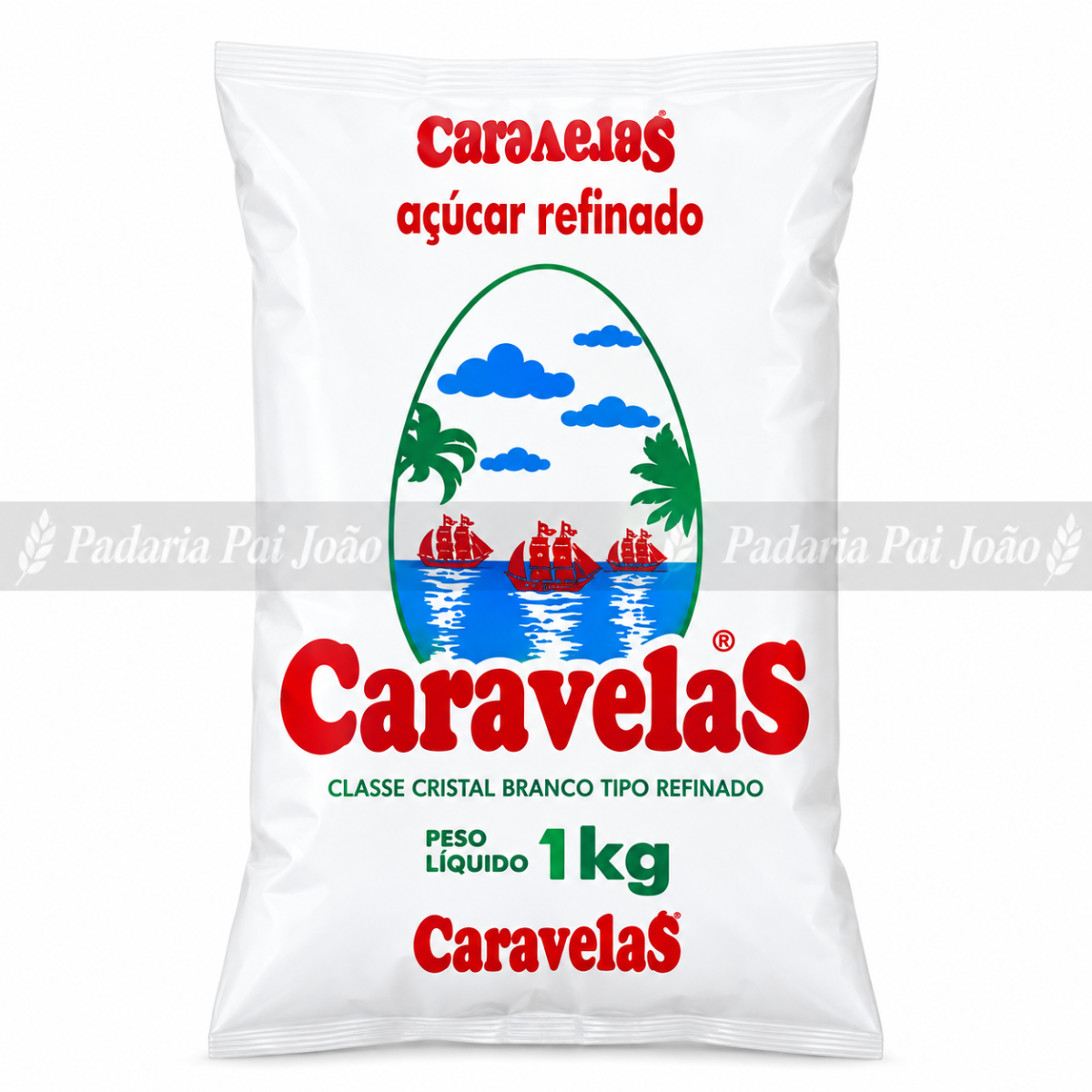 Açucar Refinado Caravelhas 1 kg