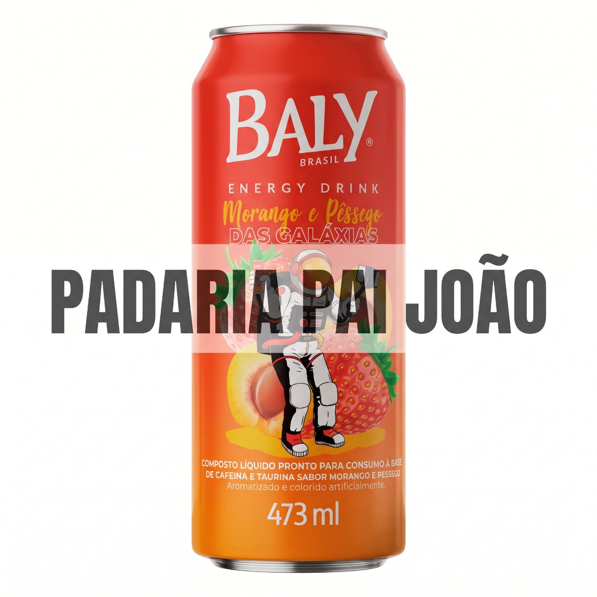 Baly Morango e Pessego 473 ml