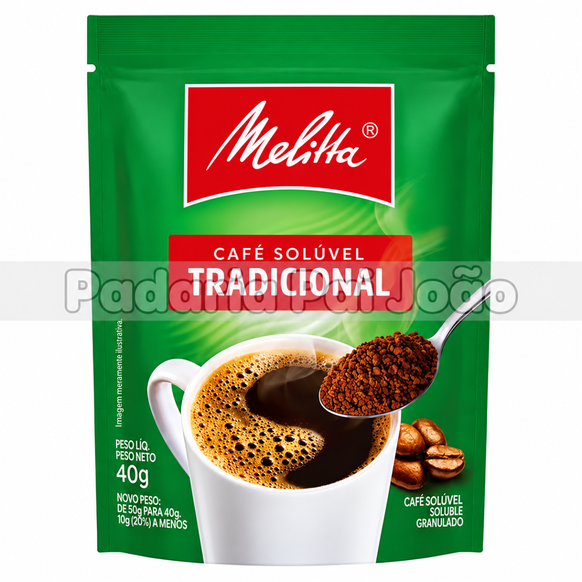 Cafe Soluvel Tradicional Melitta 40g