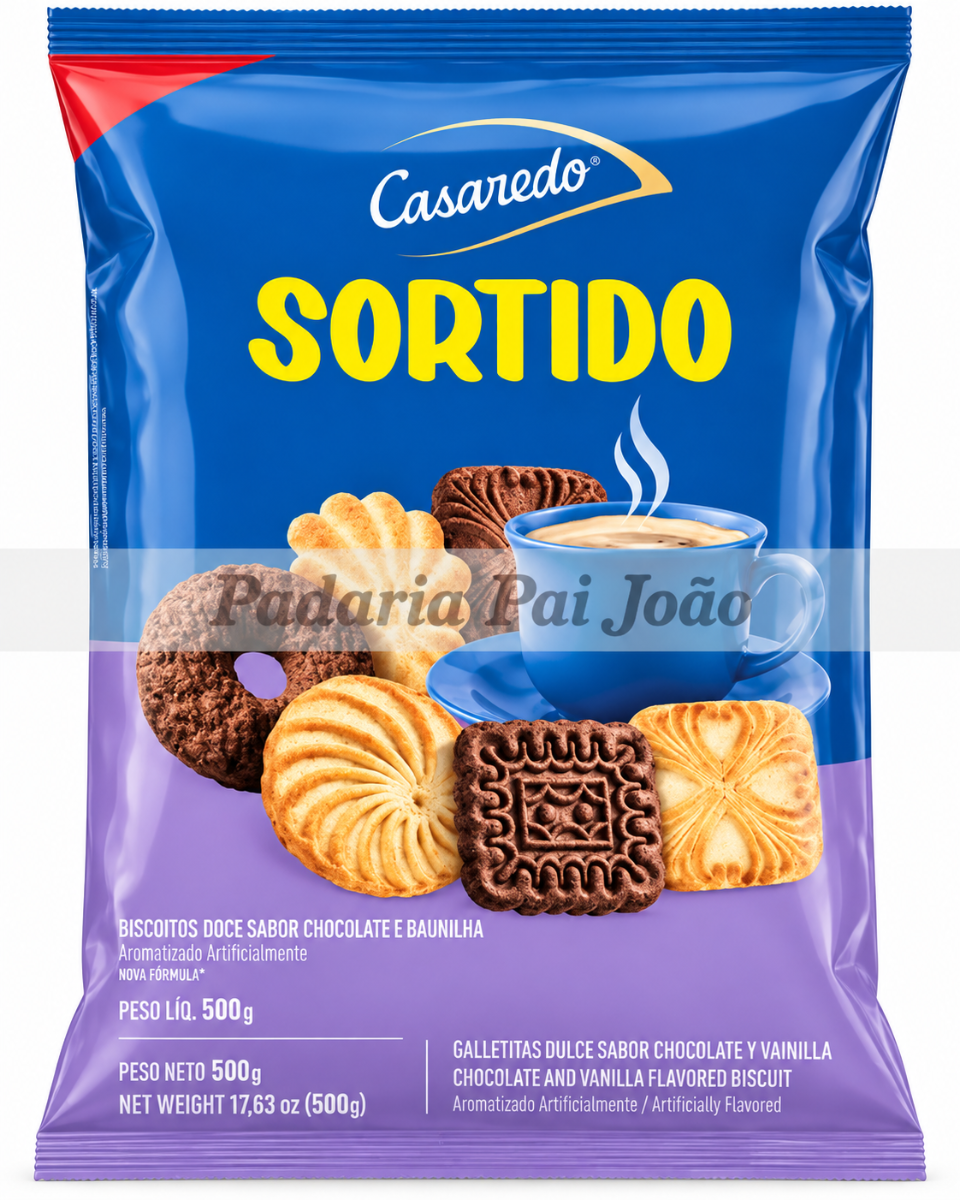 Biscoito Sortidos Caseredo 500g