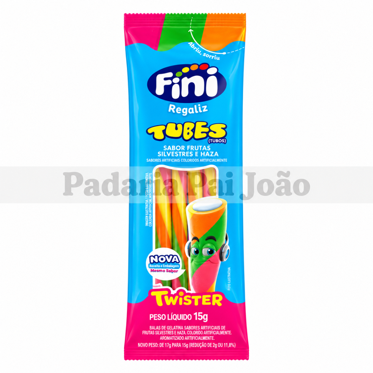 Fini Regaliz Tubes Twister 15g