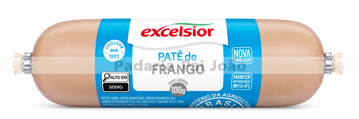 Pate de Frango Excelsior 100g