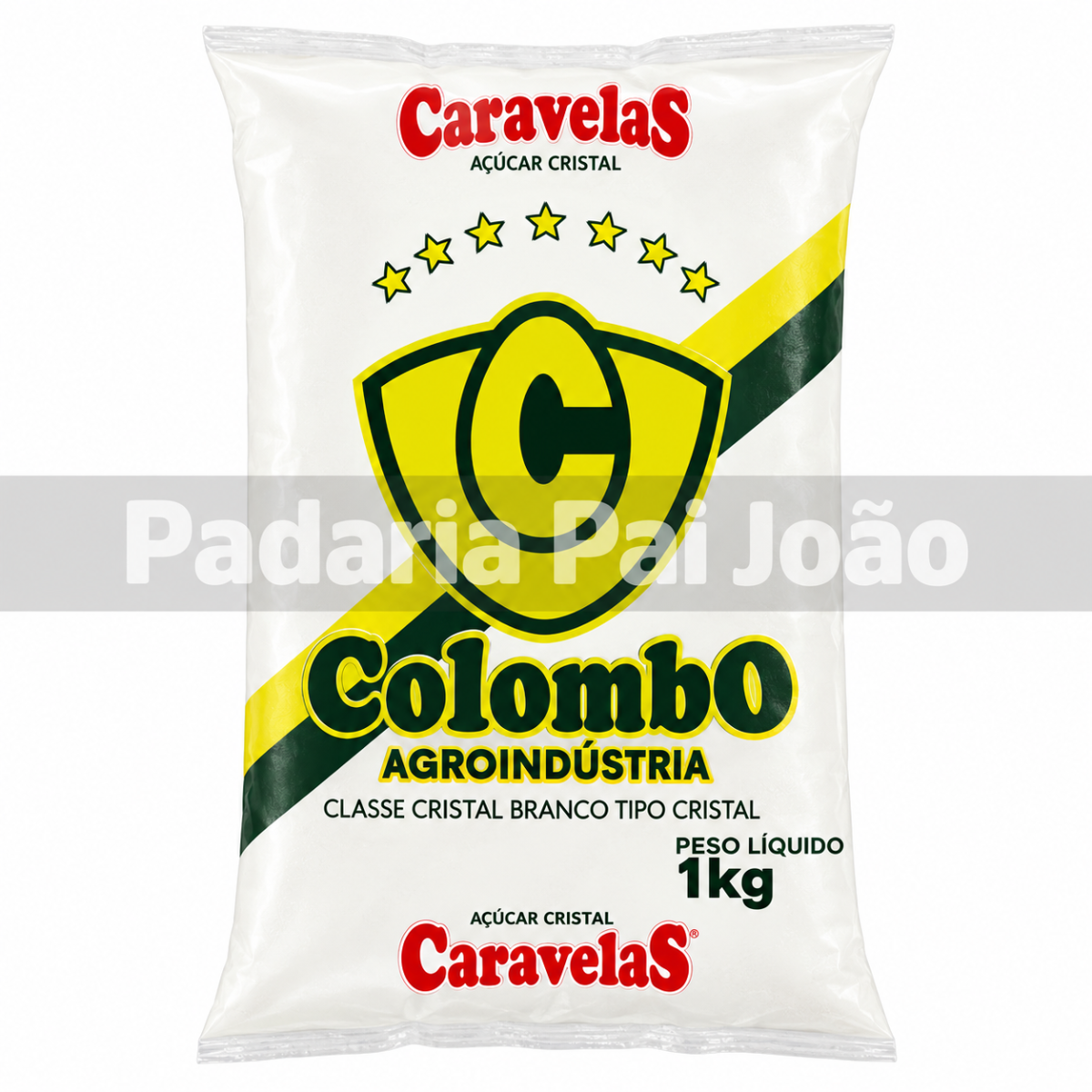Açucar Cristal Colombo 1 kg