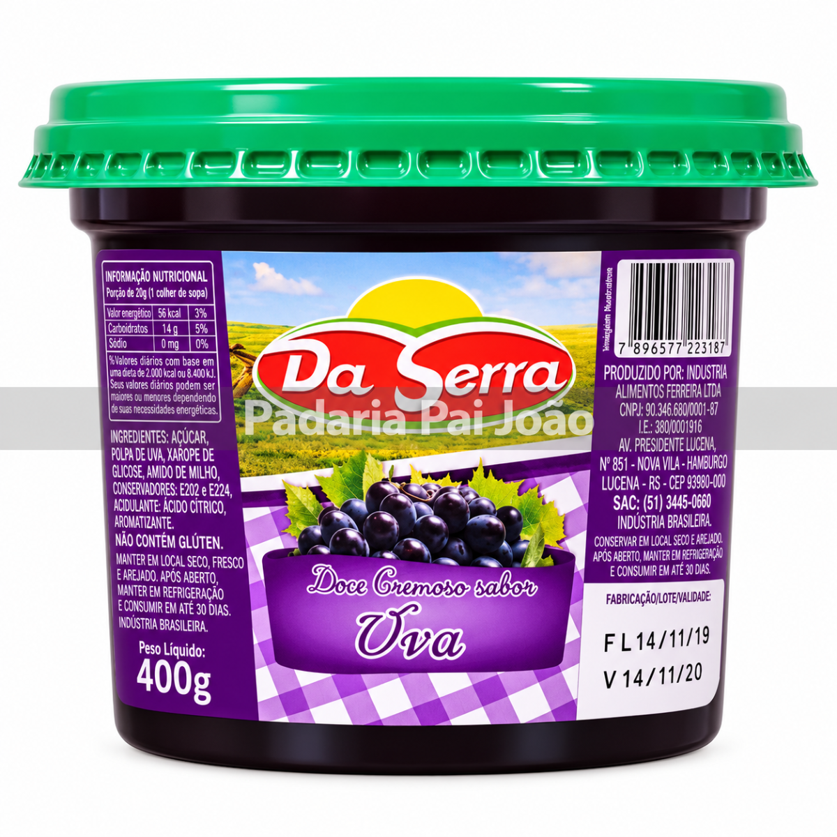 Doce de Uva da Serra 350g