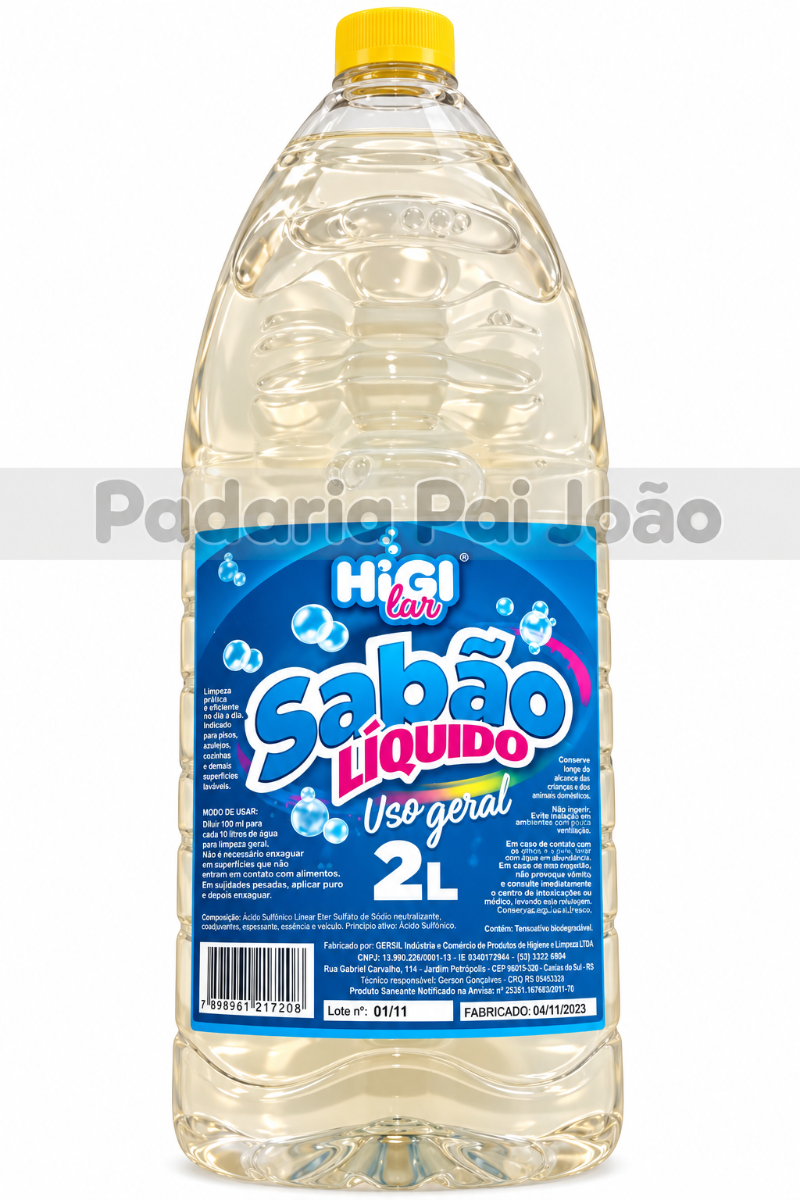 Sabao Liquido Higilar 2 lt