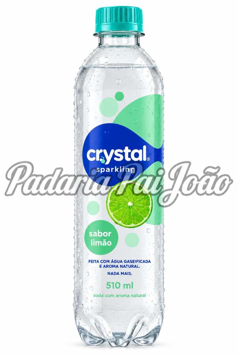 Agua Crystal Sabor Limao 510 ml