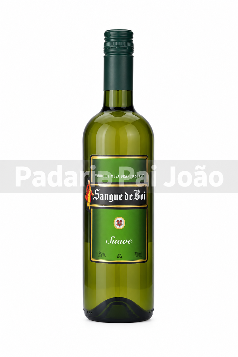 Vinho Sangue de Boi Branco Suave 750 ml