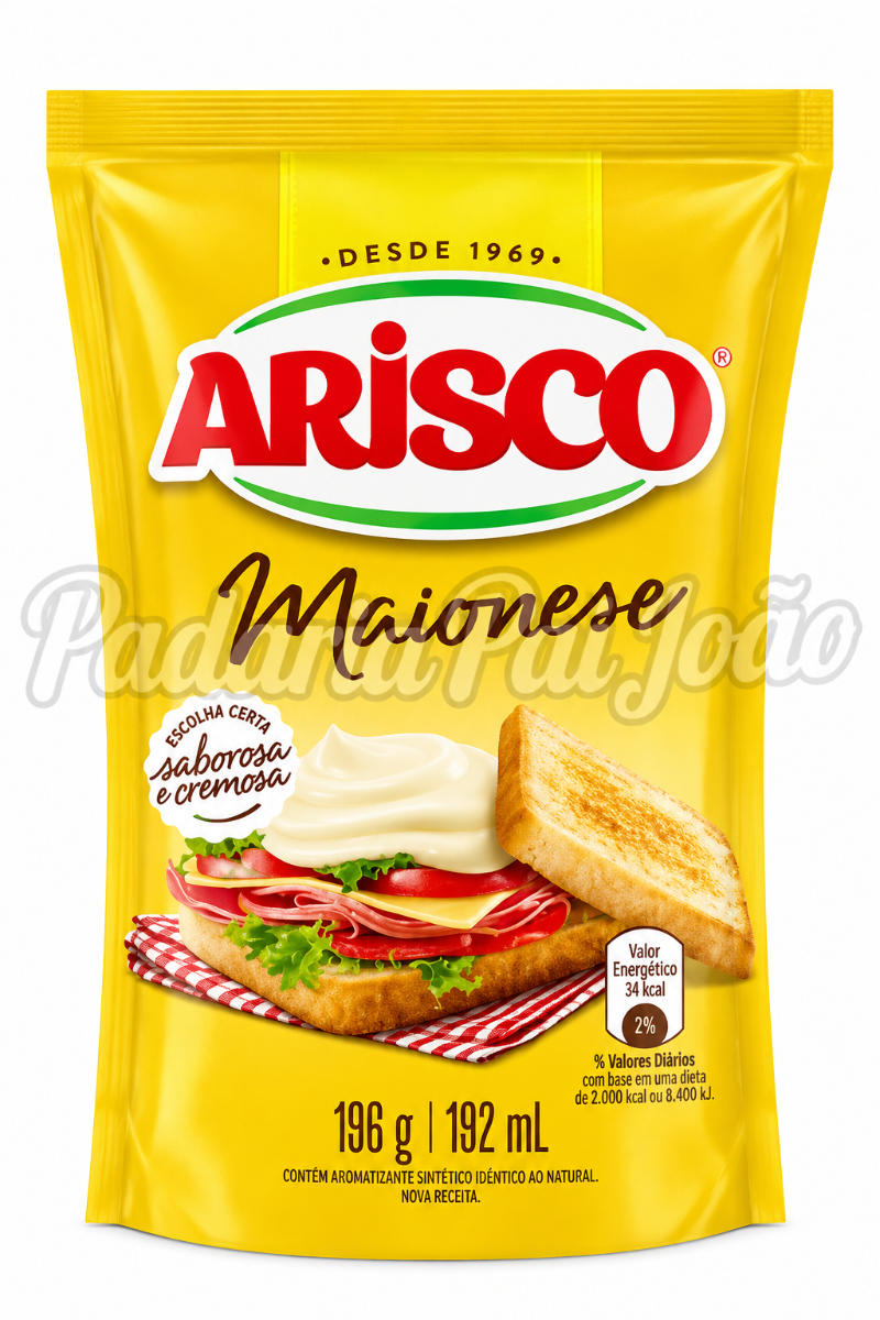 Maionese Arisco 196g
