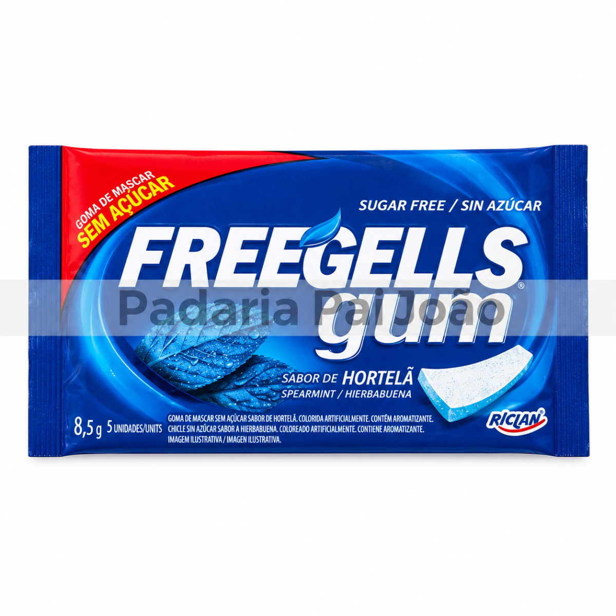 Freegells Gum Hortela 8g