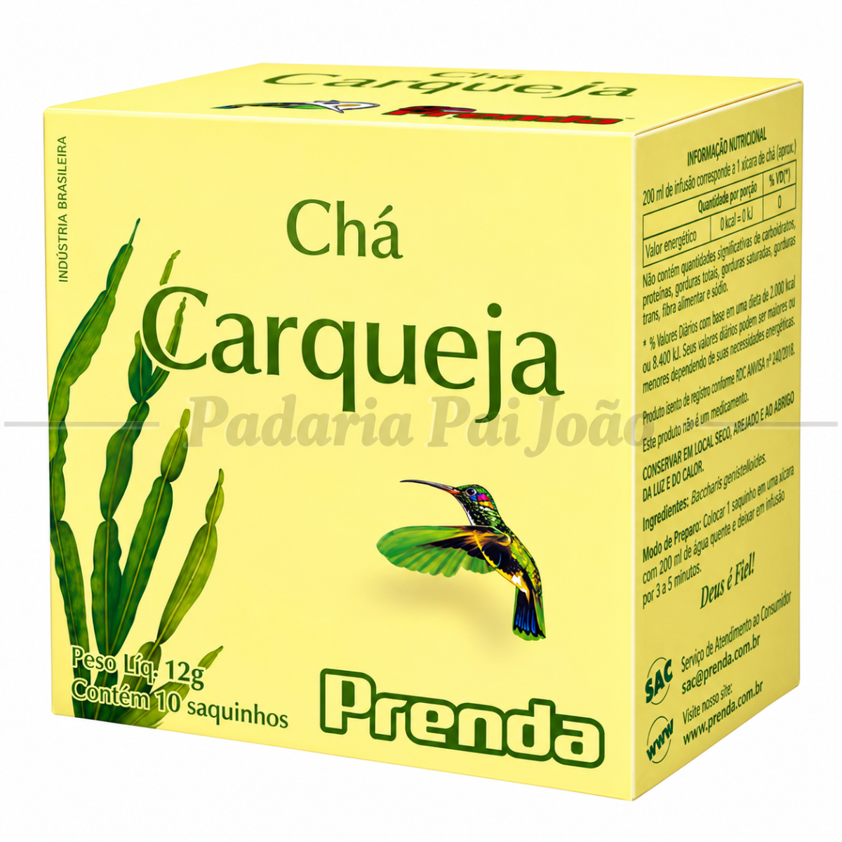 Cha Prenda Carqueja 12g