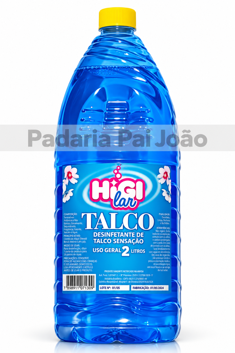 Desinfetante Talco Higilar 2 lt