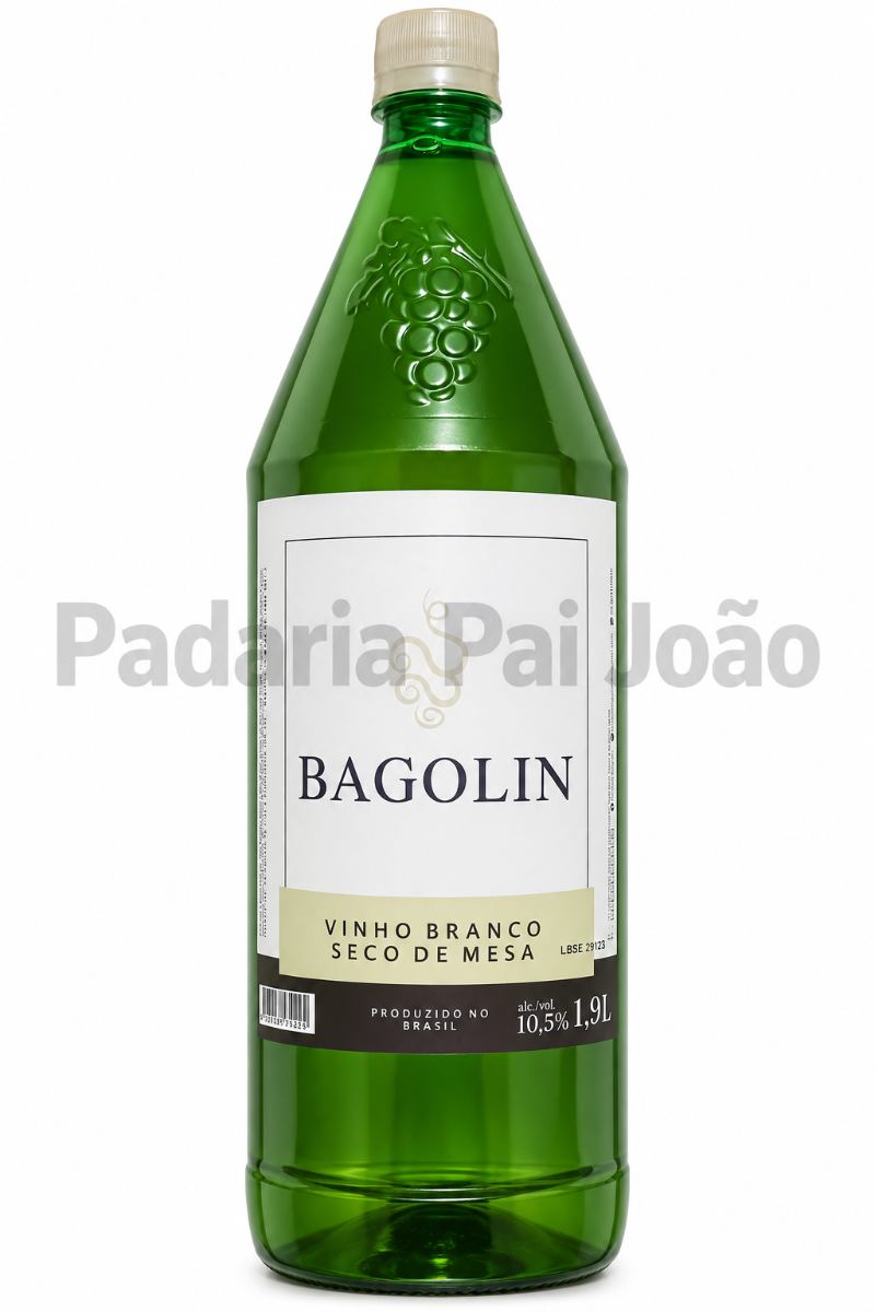 Vinho Bagolin Branco Seco 1,9 lt