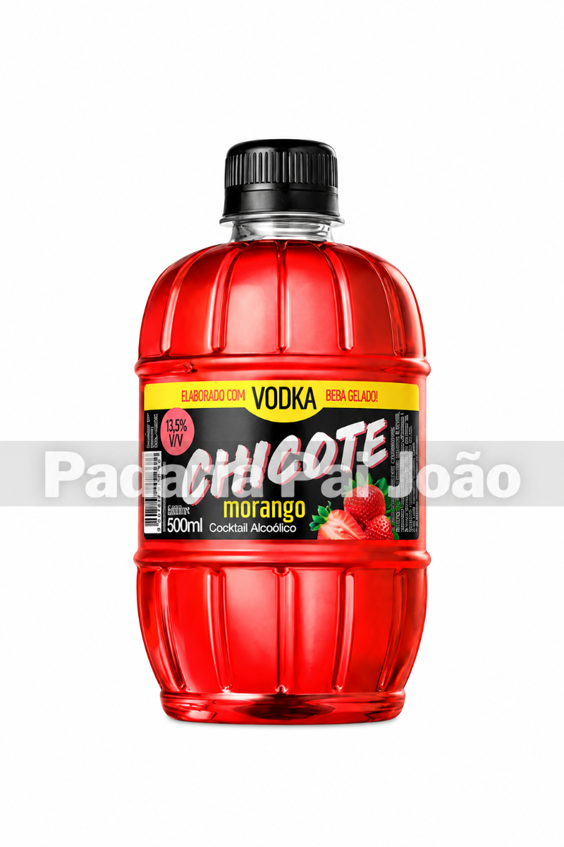 Chicote de Morango 500 ml