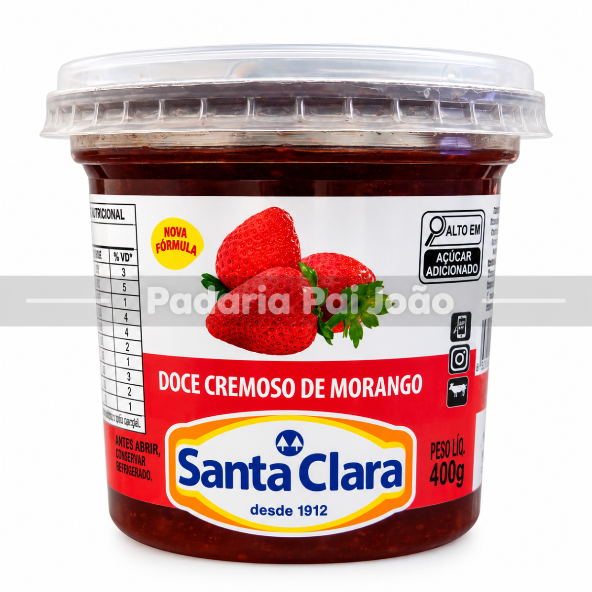 Doce de Morango Santa Clara 400g