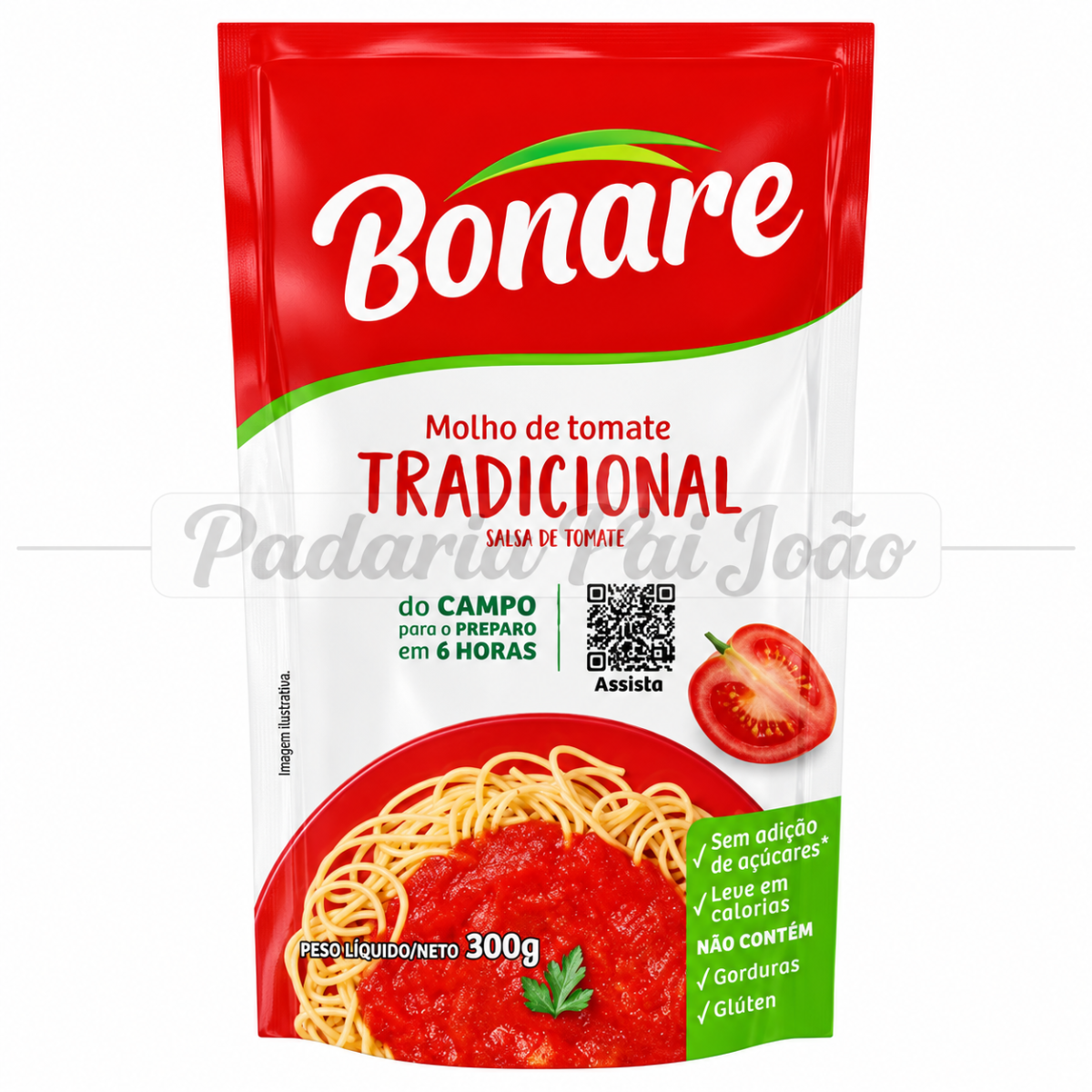 Molho de Tomate Tradicional 300g